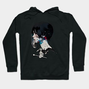 Beautiful abstract girl Hoodie